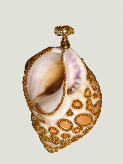 Collier BABYLONIA Coquillage et perles