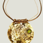 Collier INCA Laiton avec Péridot