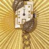 Collier steampunk LAVINIA montre et grenat