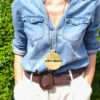 Collier OLYMPE Laiton brossé