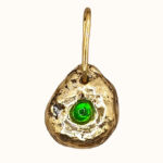Collier ANASTASIA laiton et cabochon