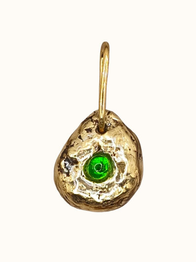 Collier ANASTASIA laiton et cabochon