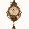 Collier Steampunk ROSALIA montre et grenats