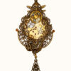 Collier Steampunk ROSALIA montre et grenats