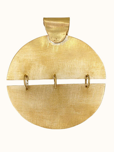 olympe-verso Collier OLYMPE Laiton brossé