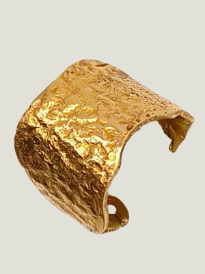 Elisa-recto1 Bague ELISA laiton réticulé