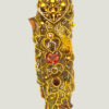 Collier Féerie KALON écorce, perles et grenats