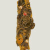 Broche Féerie ALINA écorce et grenats