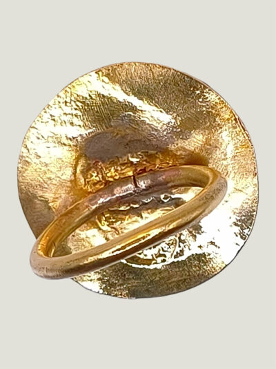 Bague ALTEA laiton réticulé