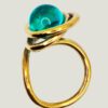 Bague CIRELLA laiton et cristal de Bohème