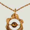 Collier FENICE laiton et agate