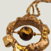 Collier FENICE laiton et agate