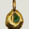 Collier NERINA pépites laiton et verre