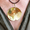 Collier NILVA laiton réticulé