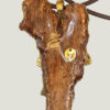 Odalie-verso Collier féerie ODALIE écorce et grenat