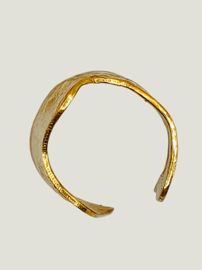 Bague POLINNIA laiton réticulé