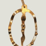 Collier STELLINA laiton pépites