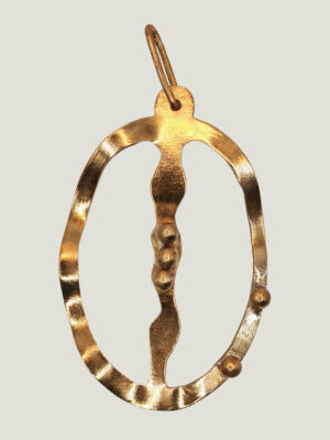 Stellina-recto Collier STELLINA laiton pépites