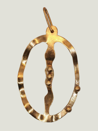 Collier STELLINA laiton pépites