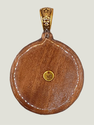 médaillon-1-verso Collier féerie 1