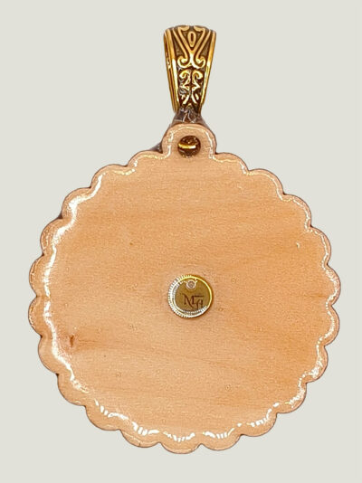 médaillon-2-verso Collier féerie 2