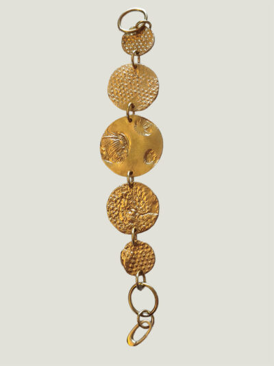 Bracelet EKYLIA laiton réticulé