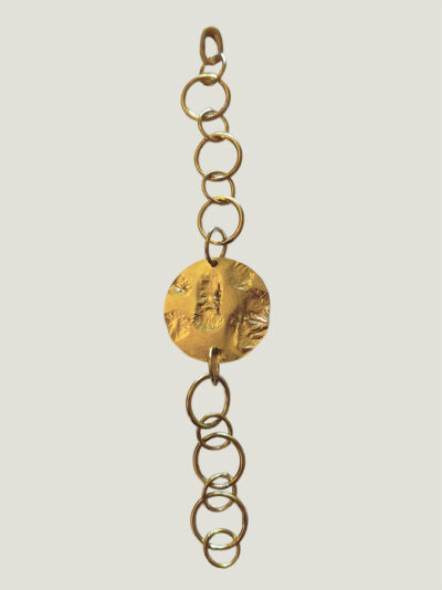 Bracelet ROUMA laiton réticulé