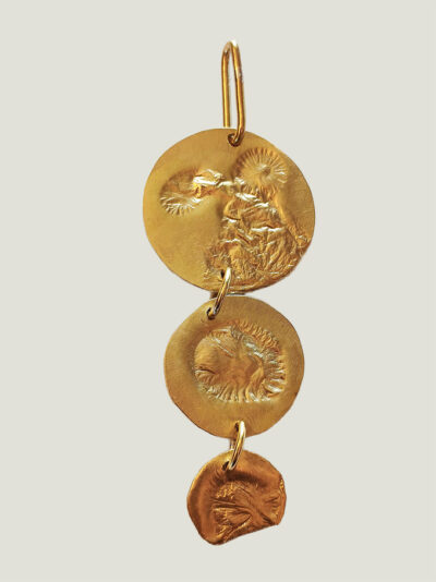 Collier AURIA laiton réticulé