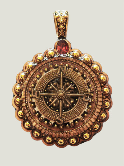 médaillon-2-recto Collier Féerie ETOILE DU NORD