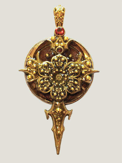 médaillon-épée-recto Collier Féerie CALISTENIA