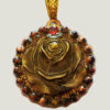 médaillon-rose-recto Collier Féerie FLORALIS